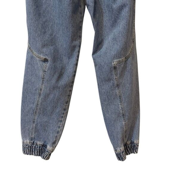 Retrofete Miriam Pant Jeans Size 29 High Rise Balloon Leg Cotton - Picture 6 of 15